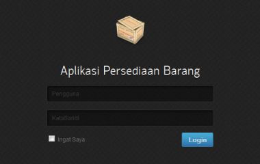aplikasi persediaan barang